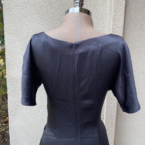 NWOT LAPOINTE from Neiman Marcus satin like long twist tunic top. Stunning! - Picture 8 of 12